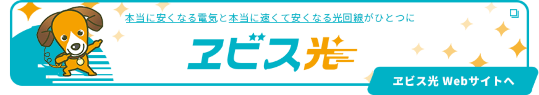 ヱビス光 Webサイトへ